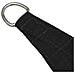 Parasole a Vela Oxford Rettangolare 2x3 m Nero - Foto miniatura 4