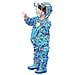 Bambini Raincoat Pozzanghera Suits Ragazzi Ragazze Con Cappuccio Blu Indumenti Impermeabili Leggeri Tutina Impermeabile Rainsuit Cartoon Auto Modello Portatile Traspirante Pvc Trasparente Tesa Del Cappello Zipper Viaggio Trekking Di 1-3 Anni - Foto miniatura 2