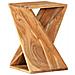 Tavolino 35x35x55 Cm In Legno Massello Di Acacia - Foto miniatura 1
