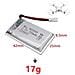 2 Pezzi Batteria Lipo Ricaricabile (3.7v, 720mah Lipo) Per Rc Droni Quadricotteri Syma X5 X5c X5sc X5sw, Cheerson Cx-30w, Skytech M68, Wltoys F949 - Foto miniatura 3