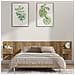 Testiera Letto Con Comodini In Legno Multistrato Rovere Fumo - Foto miniatura 1