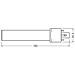 Ledvance Lampadina Led Attacco Un'estremità G23 Opale 4w 500lm 3000k Ip20 120° [lv-4058075822979] - Foto miniatura 4