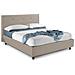 Letto Matrimoniale, Modello Saint Tropez, E Uno Tra I Modelli Piu Apprezzati Per Il Suo Rapporto Prezzo Qualita, Rete A Doghe 140x190 Cm, Compreso Box Contenitore, Rivestimento Giroletto Sfoderabile, Made In Italy - Foto miniatura 1