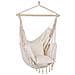 Sedia Sospesa Da Fissare Al Soffitto Bonea Cotone Beige - Foto miniatura 4