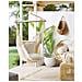 Sedia Sospesa Da Fissare Al Soffitto Bonea Cotone Beige - Foto miniatura 7