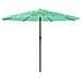 Ombrellone Giardino Con Palo In Acciaio Verde 324x324x247 Cm - Foto miniatura 2