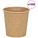Bicchieri Da Caffè In Carta 1000 Pz 4oz 100ml Marrone - Foto miniatura 1