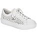 White Casual Closed Shoes Scarpe Basse Pelle Scarpe Donna Bianco Eu 37, L8831-80 - Foto miniatura 2