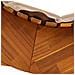 Lettini Prendisole Dondolanti con Cuscini 2 pcs Legno Massello di Acacia - Foto miniatura 8