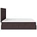 Struttura Letto Pouf con Materassi 180x200 cm in Tessuto - Foto miniatura 8