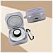 Custodia In Silicone Per Base Di Ricarica Samsung Galaxy Ring Purple - Foto miniatura 3