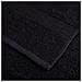 Asciugamani Premium SOLUND 2 pz Neri 50x100 cm 600 g/m² - Foto miniatura 6