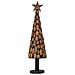 Albero di Natale Marrone 120 cm Legno massello di teak - Foto miniatura 4