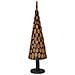 Albero di Natale Marrone 120 cm Legno massello di teak - Foto miniatura 5