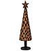 Albero di Natale Marrone 120 cm Legno massello di teak - Foto miniatura 6