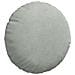 Cuscini per Seduta 2 pcs Grigio chiaro Ø 40 x 13 cm Velluto - Foto miniatura 5