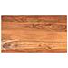 Piano Tavolo 100x70x2,5 cm Rettangolare Legno Massello Acacia - Foto miniatura 1