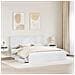 Letto con Contenitore Bianco 180 x 200 cm Legno multistrato - Foto miniatura 3