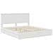 Letto con Contenitore Bianco 180 x 200 cm Legno multistrato - Foto miniatura 4