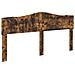 Testiera con testiera Rovere fumé 200 cm Legno multistrato - Foto miniatura 1