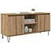 Mobile TV Rovere artigianale 104 x 35 x 50 cm Legno multistrato - Foto miniatura 3