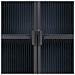 Credenza In Metallo Nero E Legno 102x33x79,5h - Foto miniatura 6