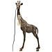 Lampada Da Tavolo Giraffa In Resina Oro Antico - Foto miniatura 1