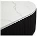 Tavolo Consolle Vkh614-nero-legno-100x43x74 Cm - Foto miniatura 6