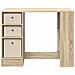 Scrivania Rovere Sonoma 100 x 40 x 75 cm Legno multistrato - Foto miniatura 6