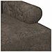 Loveseat con bottoni imbottiti Grigio Scuro 120 x 65 x 78 cm - Foto miniatura 6