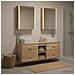 Set di mobili per il bagno 5 pcs Rovere Sonoma - Foto miniatura 2