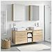 Set di mobili per il bagno 5 pcs Rovere Sonoma - Foto miniatura 4