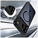 Custodia Trasparente Nera Per Iphone 17 Pro Max Con Magsafe - Foto miniatura 6