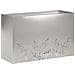 Vaso da giardino 2 pz Argento 80 x 20 x 49 cm Acciaio Inox - Foto miniatura 4