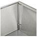 Vaso da giardino 2 pz Argento 80 x 20 x 49 cm Acciaio Inox - Foto miniatura 7