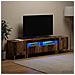 Mobile TV LED a 5 pezzi Legno antico Legno ingegnerizzato - Foto miniatura 8