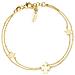 Bracciale In Argento 925 - Collezione Romance - Colore Oro - Misura Unica (lung. 16+2cm)  - Foto miniatura 1