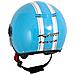 Casco Jet Scooter Moto Quad Omologato Ece 22 05 Visiera Azzurro Xl - Foto miniatura 3