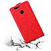 Custodia Compatibile Con Honor 8 Pro In Rosso Mela - Coperchio Protettivo In Design Flip Con Chiusura Magnetica - Foto miniatura 3
