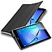 Custodia Per Tablet Compatibile Con Huawei Mediapad T3 8 (8.0"" Zoll) In Nero Satin - Coperchio Protettiva Ultra Sottile Senza Funzione Auto Wake Up E Stand - Foto miniatura 1