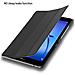 Custodia Per Tablet Compatibile Con Huawei Mediapad T3 8 (8.0"" Zoll) In Nero Satin - Coperchio Protettiva Ultra Sottile Senza Funzione Auto Wake Up E Stand - Foto miniatura 8