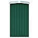 Capannone In Acciaio Zincato 172x91x154 Cm Verde - Foto miniatura 2
