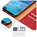 Custodia Compatibile Con Samsung Galaxy S10 Plus In Rosso Vinaccia - Coperchio Protettiva Con Chiusura Magnetica, Funzione Stand E Tasca Per Le Carte - Foto miniatura 7