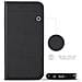 Cover Per Samsung A10, Nero - Custodia A Libro Flip Smart Magnetica Con Appoggio E Porta Carte - Foto miniatura 2