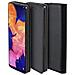 Cover Per Samsung A10, Nero - Custodia A Libro Flip Smart Magnetica Con Appoggio E Porta Carte - Foto miniatura 6