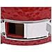 Barbecue Affumicatore 2 In 1 Kamado In Ceramica 56 Cm Rosso - Foto miniatura 10