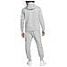 Tuta Da Uomo Con Cappuccio Sport Essentials Grigia Taglia Xxl Cod Dm6838-063 - Foto miniatura 2