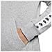 Tuta Da Uomo Con Cappuccio Sport Essentials Grigia Taglia Xxl Cod Dm6838-063 - Foto miniatura 4