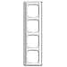 Sl 584 Ww Bianco Placca Per Interruttori E Coperchio Per Presa - Foto miniatura 1