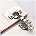 Piastra Di Riparazione Cerniera - 9x5 Cm 2-pack - Foto miniatura 8